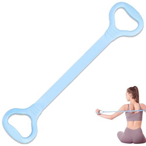 Figure 8 Resistance Band - 20 lbs Blue for Strength Training
