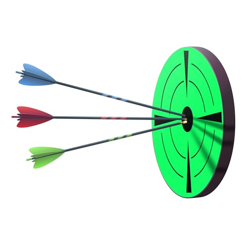 Fluorescent Green 3 Inch Round Adhesive Shooting Targets - 100 Labels