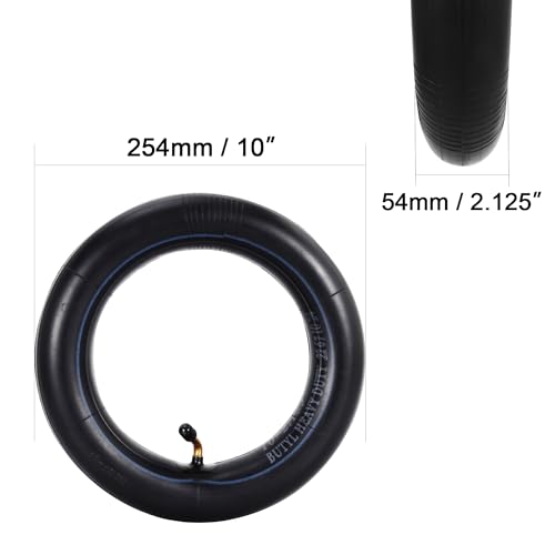 10x2.125 Inner Tube for Electric Scooters & Bikes with Bent Valve Stem