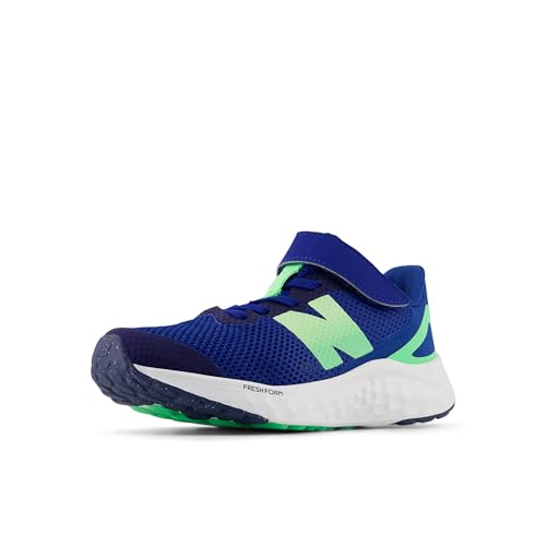 Kids Fresh Foam Arishi V4 Running Shoes - Galaxy Blue/Lime Leaf/Nb Navy