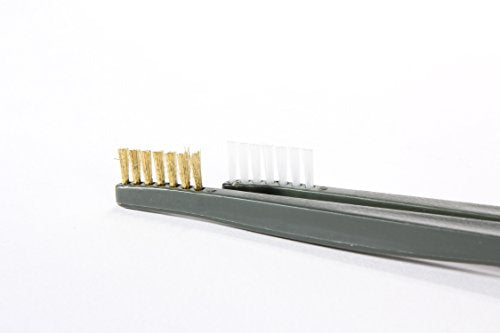 6-Piece Firearm Cleaning Pick and Brush Set - Brass and Nylon