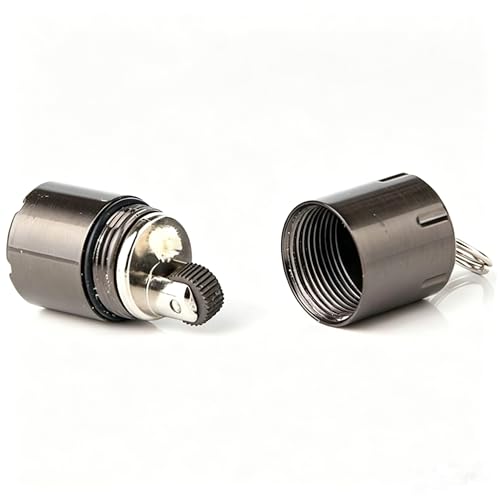 Portable Mini Kerosene Lighter - Waterproof Capsule Design - Black