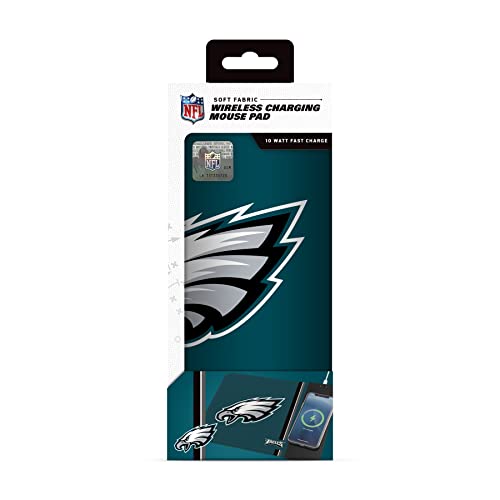 Wireless Charging Mouse Pad with Team Logo - Qi Certified 10W