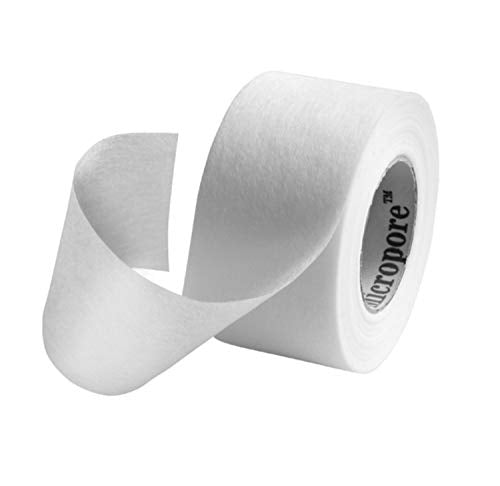 Gentle Medical Paper Tape for Sensitive Skin, 1/2 Inch x 10 Yards