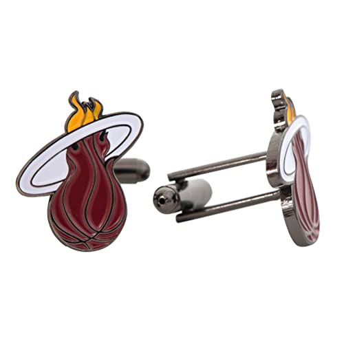 Miami Heat Cufflinks - NBA Basketball Team Formal Wear