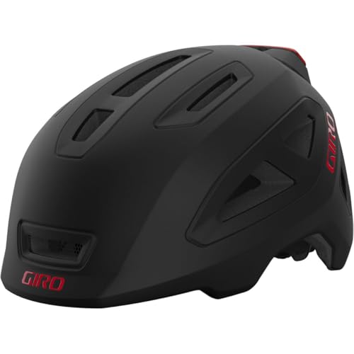 Youth Bike Helmet with MIPS II - Matte Black/Red, Small