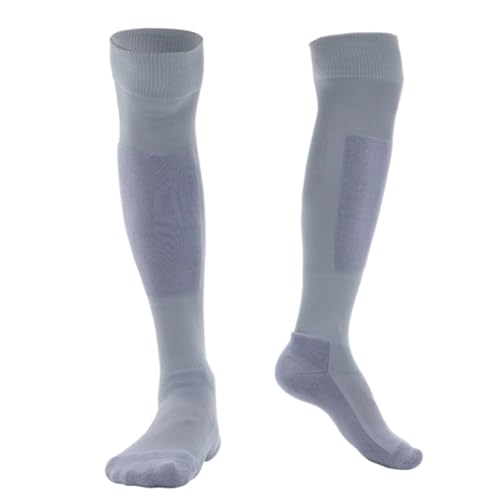 High Long Fencing Socks for Kids & Adults - Large Gray