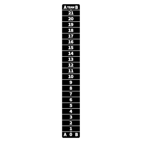 Magnetic Cornhole Scoreboard with Score Keeper - Vertical