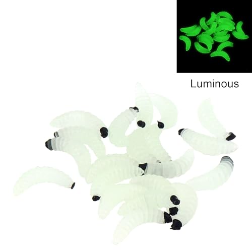 250pcs Soft Plastic Fishing Worms Lures - Realistic Bait for All Fish