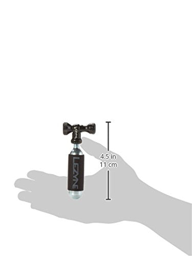 Lezyne Control Drive CO2 Bike Tire Inflator with 16g Cartridge, Black