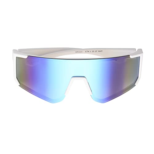 Easton Hype Shield Sports Sunglasses 128mm White - Athletic Eye Protection
