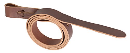 Weaver Leather Latigo with Holes 1-3/4 x 72 inches, Rich Brown