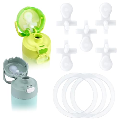 KALDEHVEST Replacement Leak Stopper for Thermos Funtainer 16oz Bottle - Pack of 8
