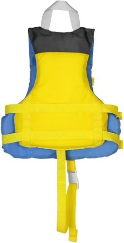 Stohlquist Kids Life Jacket 30-50 lbs Yellow/Blue USCG Approved Type III PFD