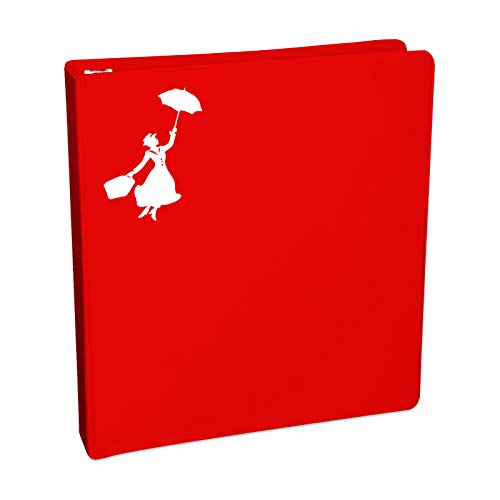 Poppins Silhouette Vinyl Sticker Decal for Laptops & Cars - 5.5"