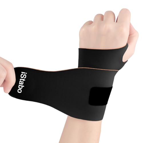Wrist Brace for Carpal Tunnel Relief - Ultra Thin Elastic - Black