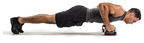 Rotating Pushup Handles - Ergonomic Design, 6.75 x 6.75 x 4.75