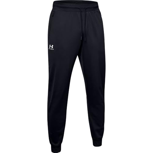 Men's Sportstyle Tricot Jogger - Large / Black & White