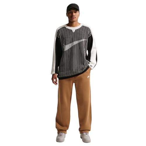 Men's Brushed Fleece Open Hem Pants - Nike Club Style