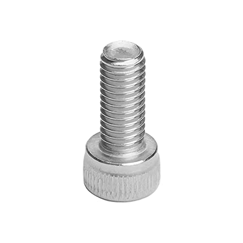 M5x12mm Stainless Steel Water Bottle Cage Bolts for Bicycles - 10 Pack