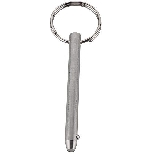 2 Pack Quick Release Pin - 1/4" Diameter, 2.56" Length - Marine Grade Stainless Steel