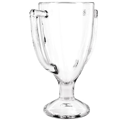 Personalized 7" Glass Cup Trophy with Custom Engraving