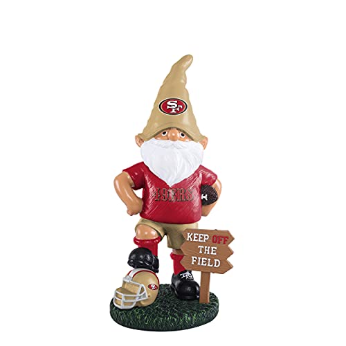 NFL Team Logo Garden Gnome Statue - 8 Inch Outdoor Decor