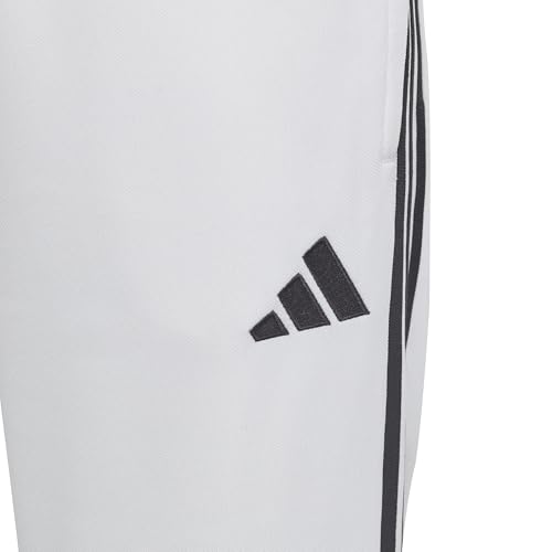 Tiro 23 League Track Pants for Girls - Large, White