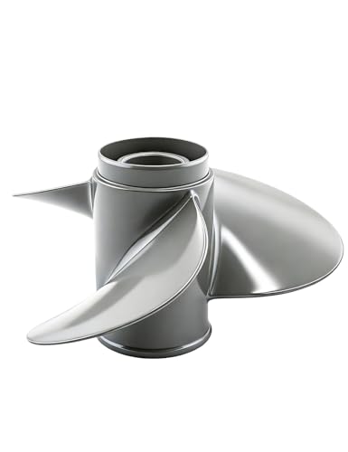 PETUSI 9 1/4 x 10 Outboard Boat Propeller for Honda 8-20 HP, Aluminum