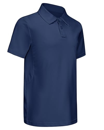 Kids' Performance School Uniform Polo Shirt - X-Large Navy