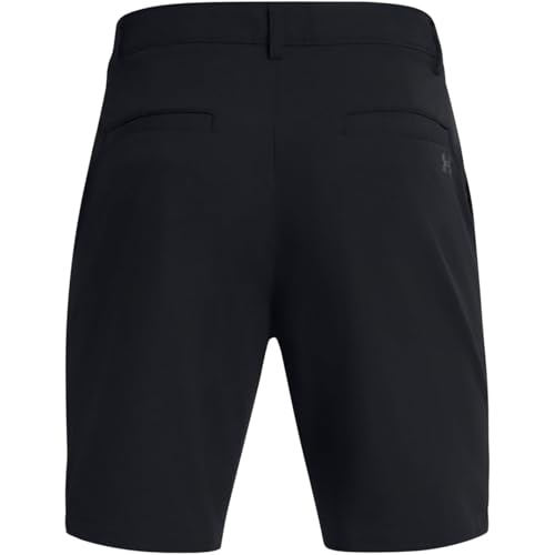 Under Armour Men's Tech Golf Shorts 30 Black/Gray - 11" Inseam, 4-Way Stretch, Moisture-Wicking