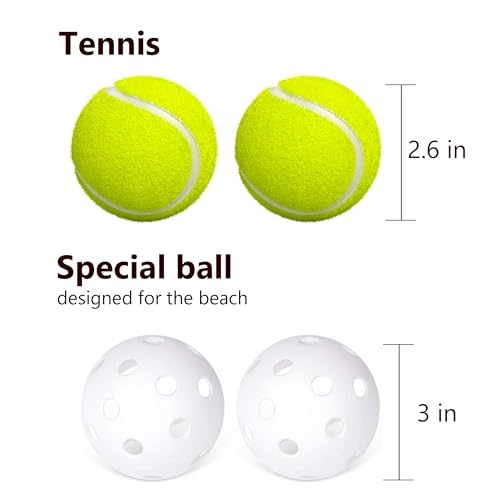 Outdoor Giant Yard Pong Game Set - Red Toss Game for Beach & Camping