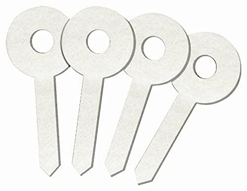 Scent Spike Wicks - 4 Pack Felt Dispenser Pads for Hunting
