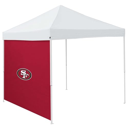 NFL Side Panel Canopy Tent - San Francisco 49ers Team Color