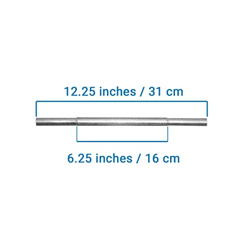 Steel Golf Club Shaft Extender - 0.600 Inch Butt Diameter