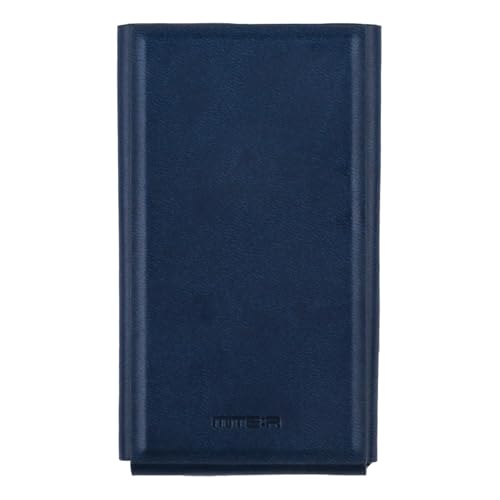 MITER Handcrafted PU Leather Case for FiiO M21 Navy Blue, Korea Made, Steel Frame Protection