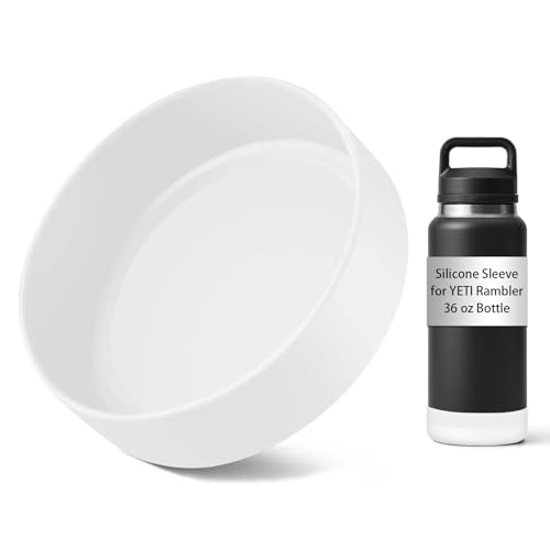 VGHNQ Clear Silicone Boot for 36oz Yeti Rambler – Anti-Slip Heavy-Duty Protector