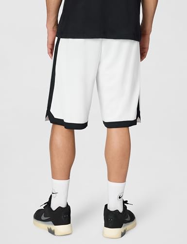 Nike Men's DNA Academy 11" Dri-FIT Basketball Shorts - Large White/Black