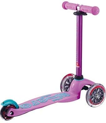 Micro Kickboard Mini Kids Scooter - Lean-to-Steer Design for Ages 2-5 | Adjustable T Bar | Smooth PU Wheels
