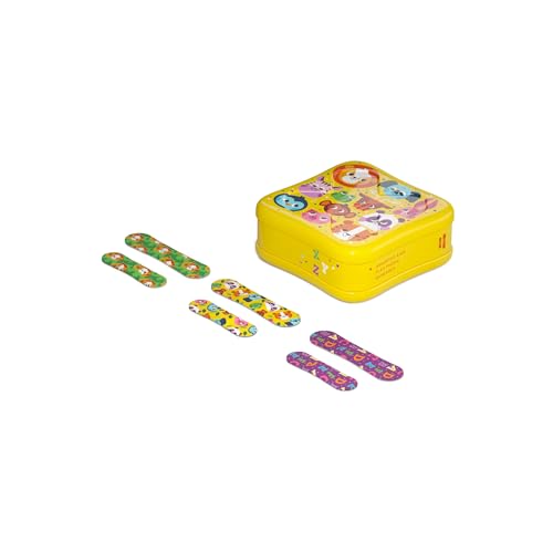 Flexible Fabric Bandages - Assorted Zoo Animal Patterns - 48 Count