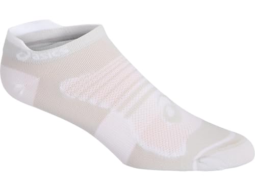 ASICS Men’s Quick Lite Plus 3-Pack Socks - Medium, Brilliant White/Performance Black