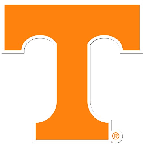 NCAA Auto Decal - Tennessee Volunteers 8 Inch Team Color