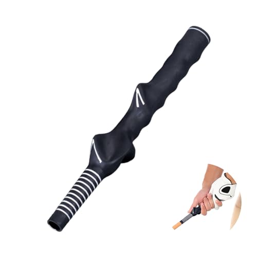 Right-Hand Golf Swing Training Grip - Rubber Practice Aid for Beginners