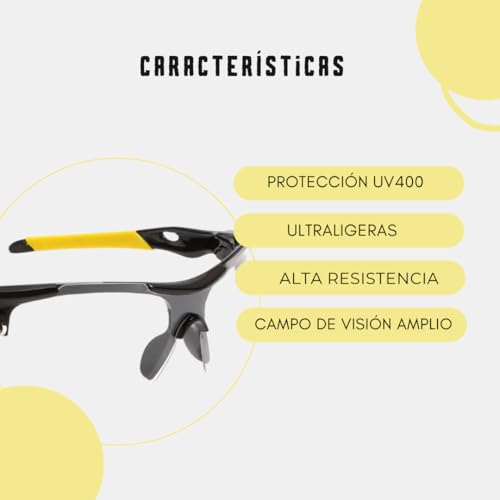Pickleball Protective Eyewear - Clear Lens Anti-Fog Goggles