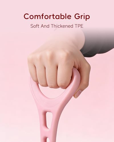 Thickened TPE Figure 8 Resistance Bands for Women - Purple