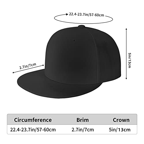 Custom Baseball Cap with Your Picture - Black Dad Hat