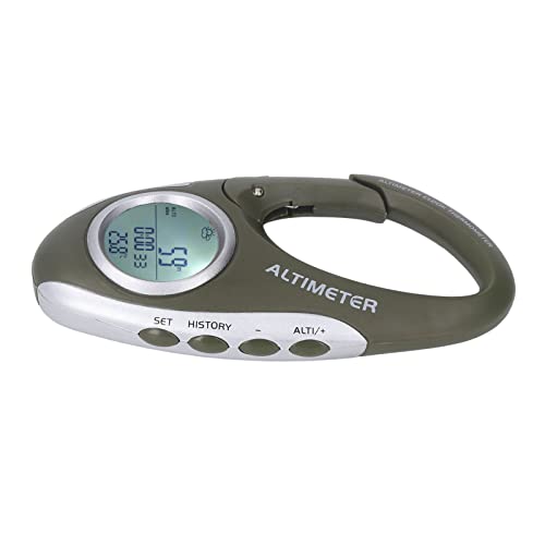 Digital Altimeter Barometer with Backlight Display - Outdoor Tool