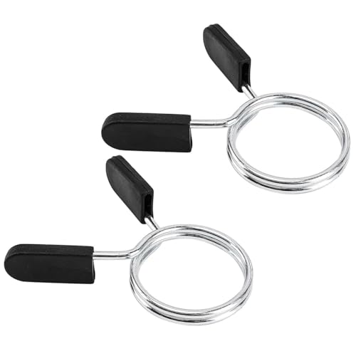 2-Inch Olympic Barbell Collars - Professional Weightlifting Spring Clamps
