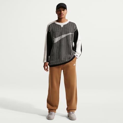 Men's Brushed Fleece Open Hem Pants - Nike Club Style