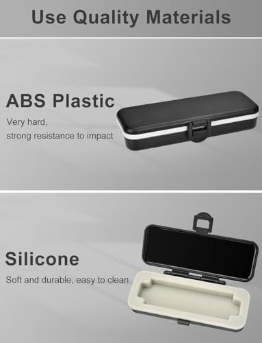 Hard Carrying Case for KardiaMobile 6L & 6L MAX - Black